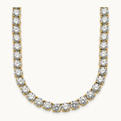 Straight Tennis Necklace, 56 1/4-74 1/4 ct Lab-Grown Diamond