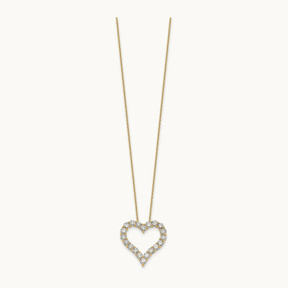Heart Necklace, 2.00 ct tw Lab-Grown Diamond