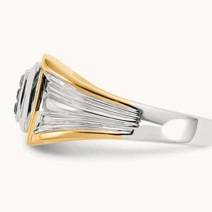 Black Diamond Mens Ring — photo set