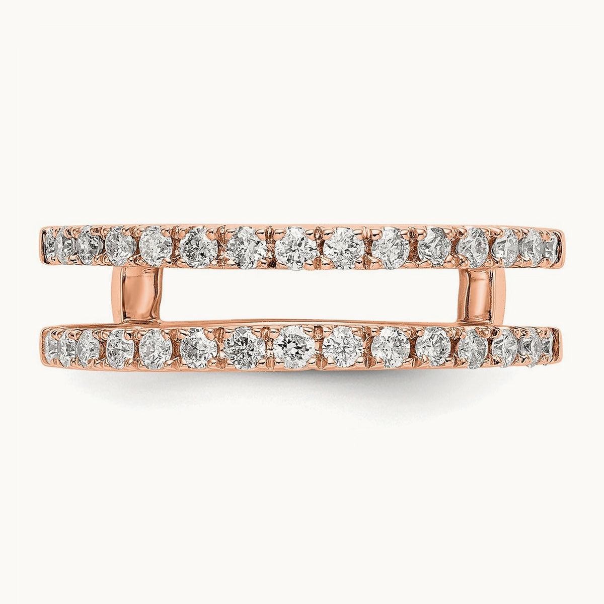 Ring Guard, 0.50 ct tw Lab-Grown Diamond — VS/SI (Great), 14K Rose Gold