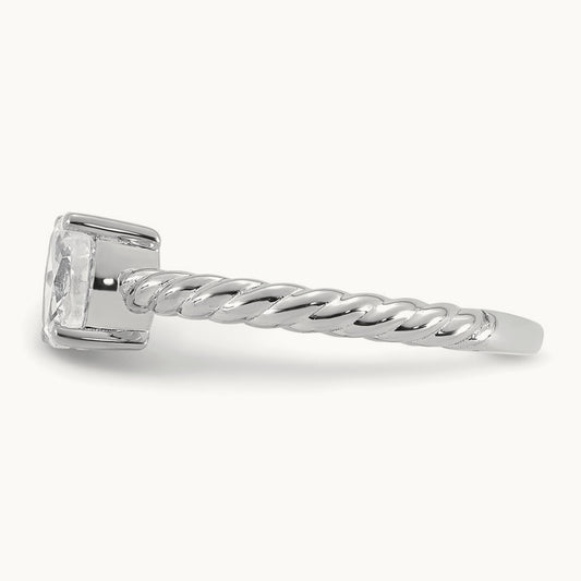 2 Stone Fashion Ring, 1.00 ct tw Lab-Grown Diamond