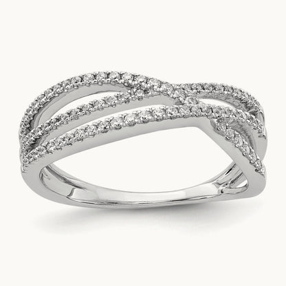 Diamond Ring, 14K White Gold