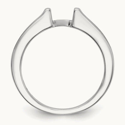 Semi-Mount Peg Set Engagement Ring, 0.25 ct tw Lab-Grown Diamond