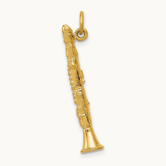 3-D Clarinet Charm — photo set