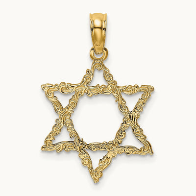 Star Of David Charm — photo set