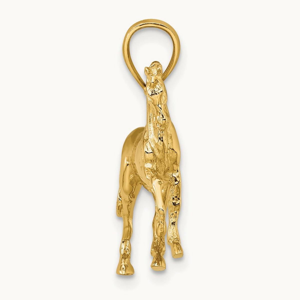 3-D Horse Charm — 23.95mm