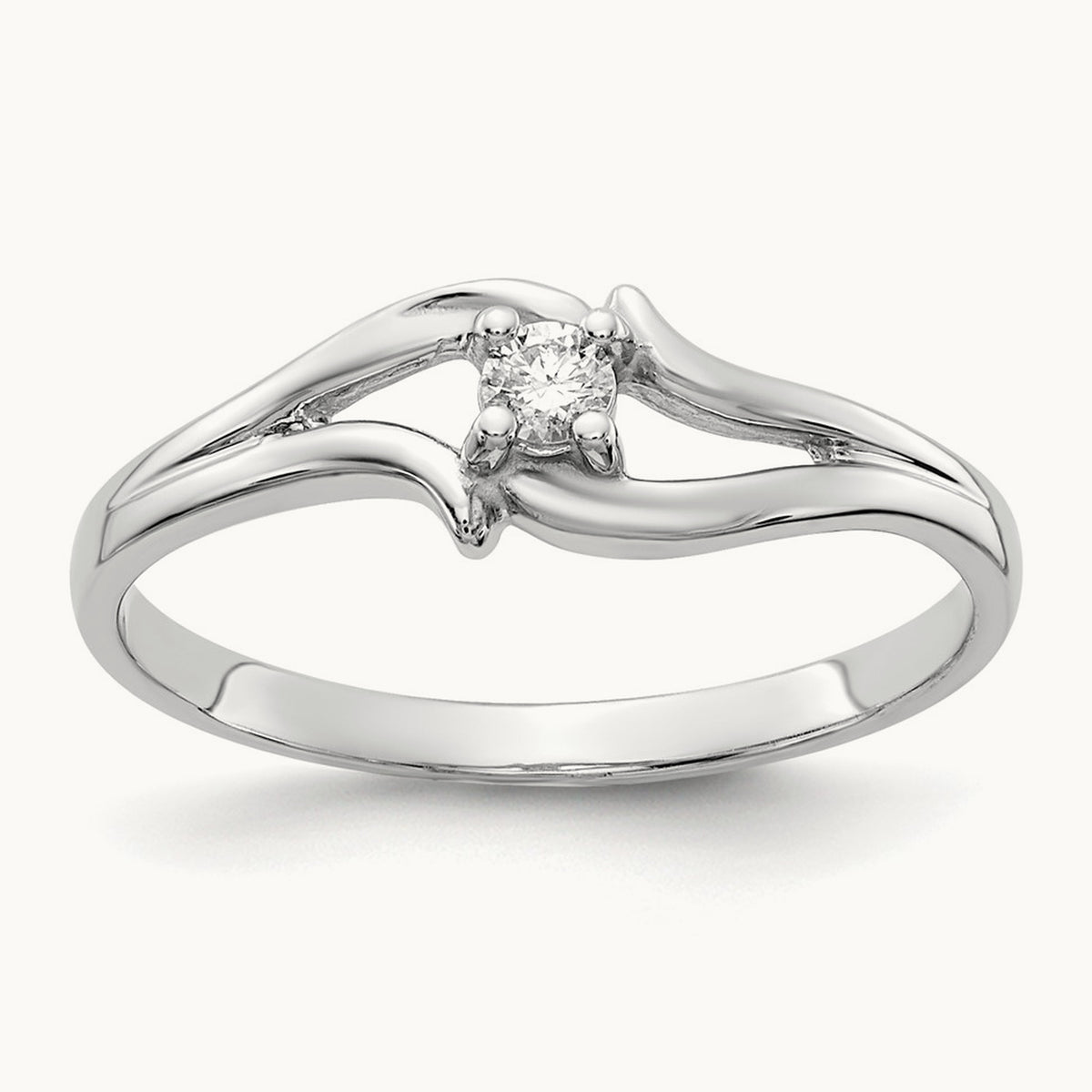 Polished AA Diamond Ring — photo set