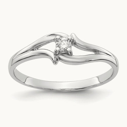 Polished AA Diamond Ring — photo set