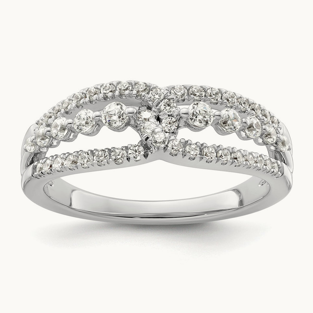 Fashion Ring, 0.50 ct tw Lab-Grown Diamond