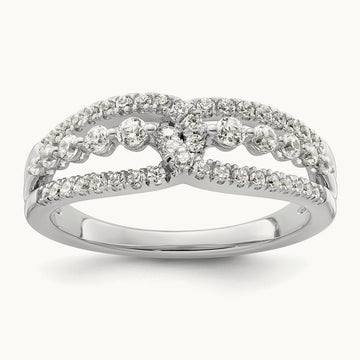 Fashion Ring, 0.50 ct tw Lab-Grown Diamond