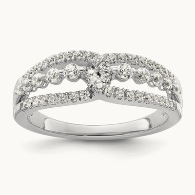 Fashion Ring, 0.50 ct tw Lab-Grown Diamond