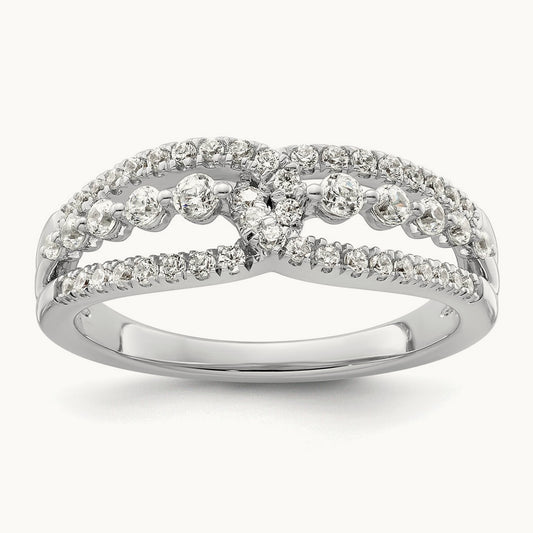 Fashion Ring, 0.50 ct tw Lab-Grown Diamond