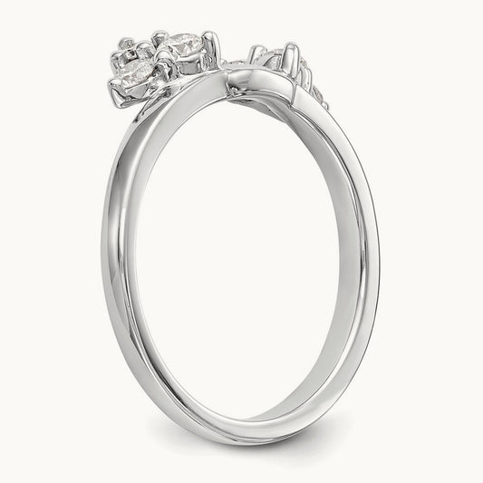 Diamond Wrap, 14K White Gold