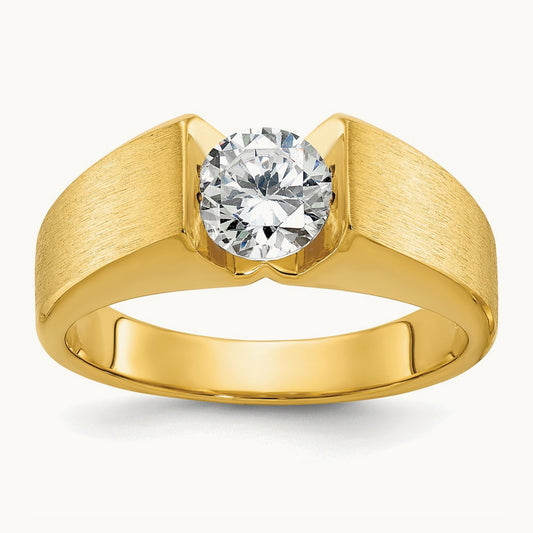 Men's Ring, 1.00 ct tw Lab-Grown Diamond