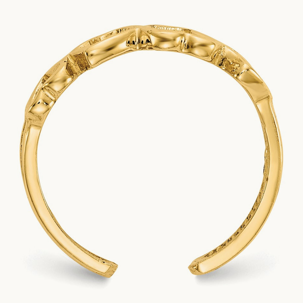 Heart Toe Ring, 14K