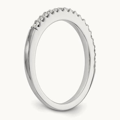 Diamond Band, 14K White Gold