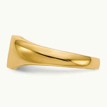Child's AA Diamond Signet Ring, 14K