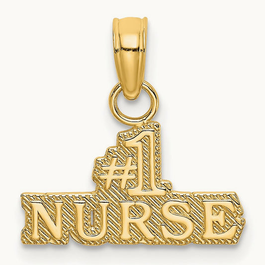 #1 Nurse Charm, 14K
