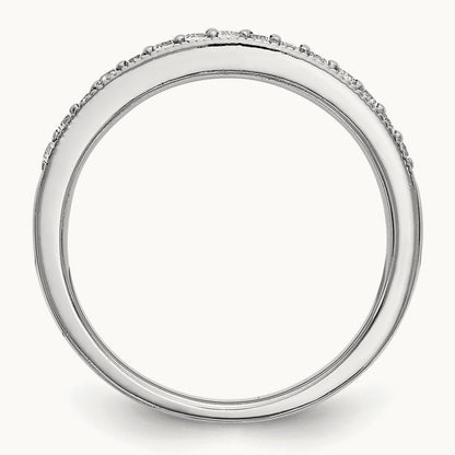 Diamond Band, 14K White Gold