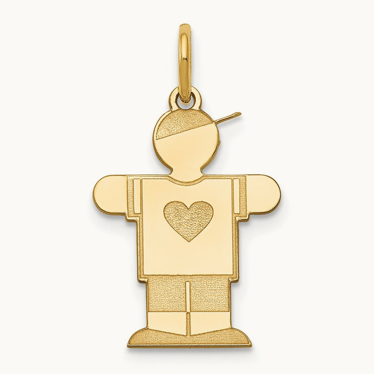 Kid Charm — 14K Yellow Gold