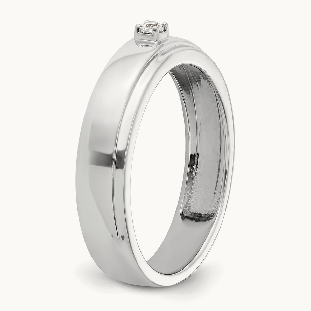 Diamond Mens Complete Wedding Band — photo set