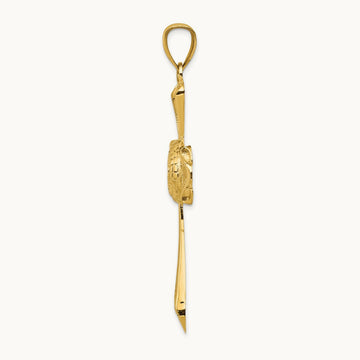 Celtic Cross Pendant, 14K