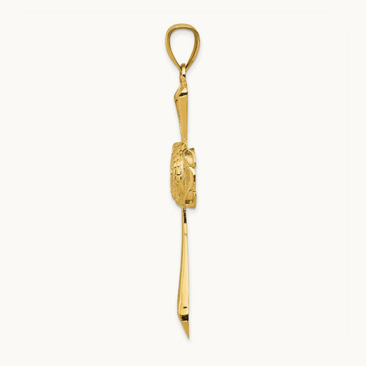 Celtic Cross Pendant, 14K
