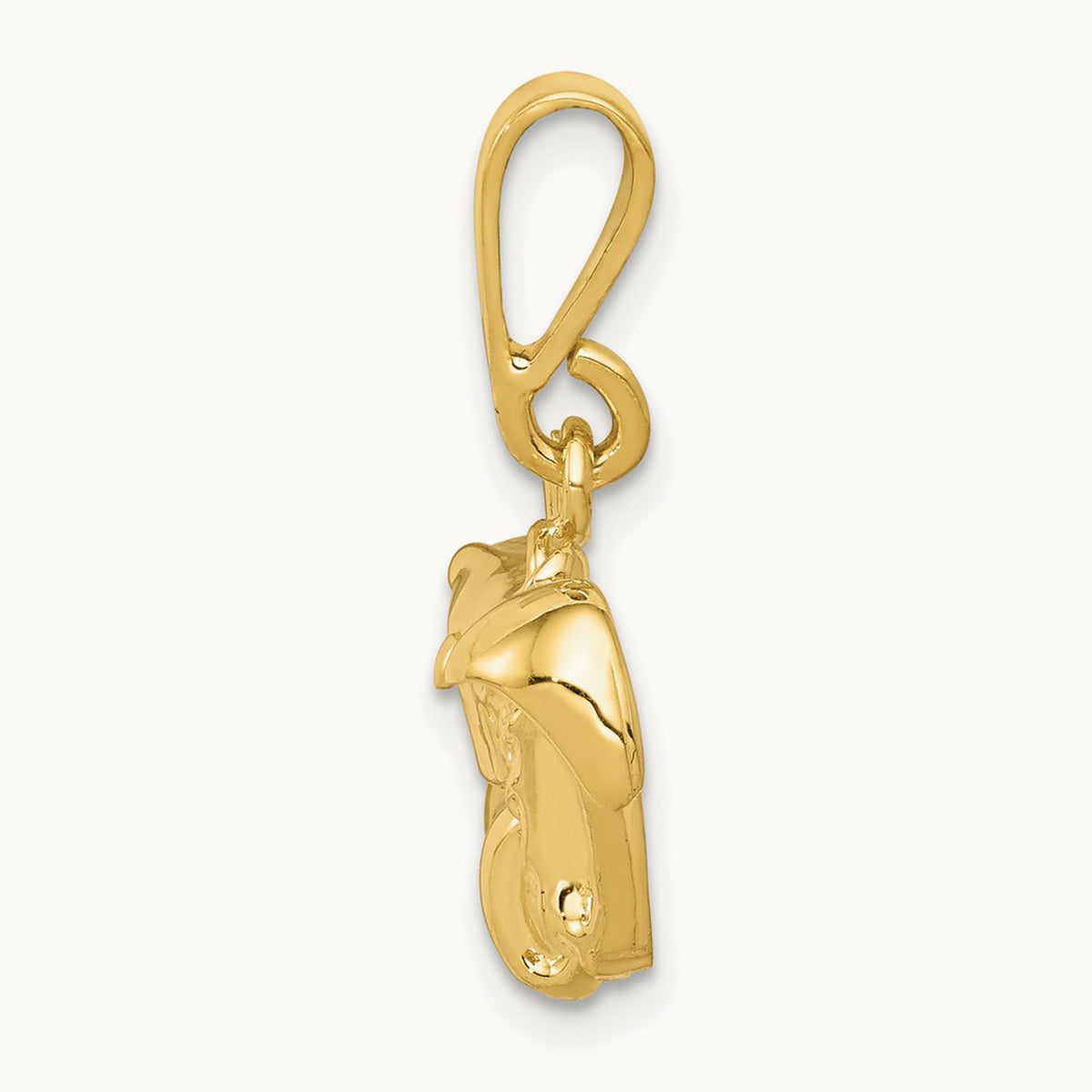 Tractor Pendant, 14K