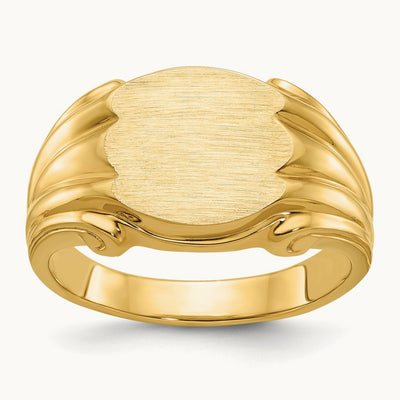 Men's Signet Ring — IBGoodman — photo set