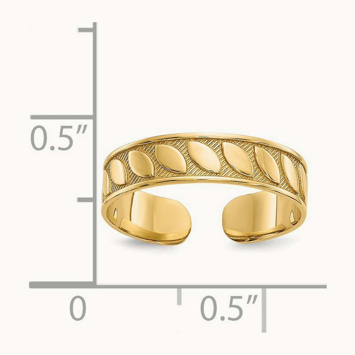 Toe Ring, 14K