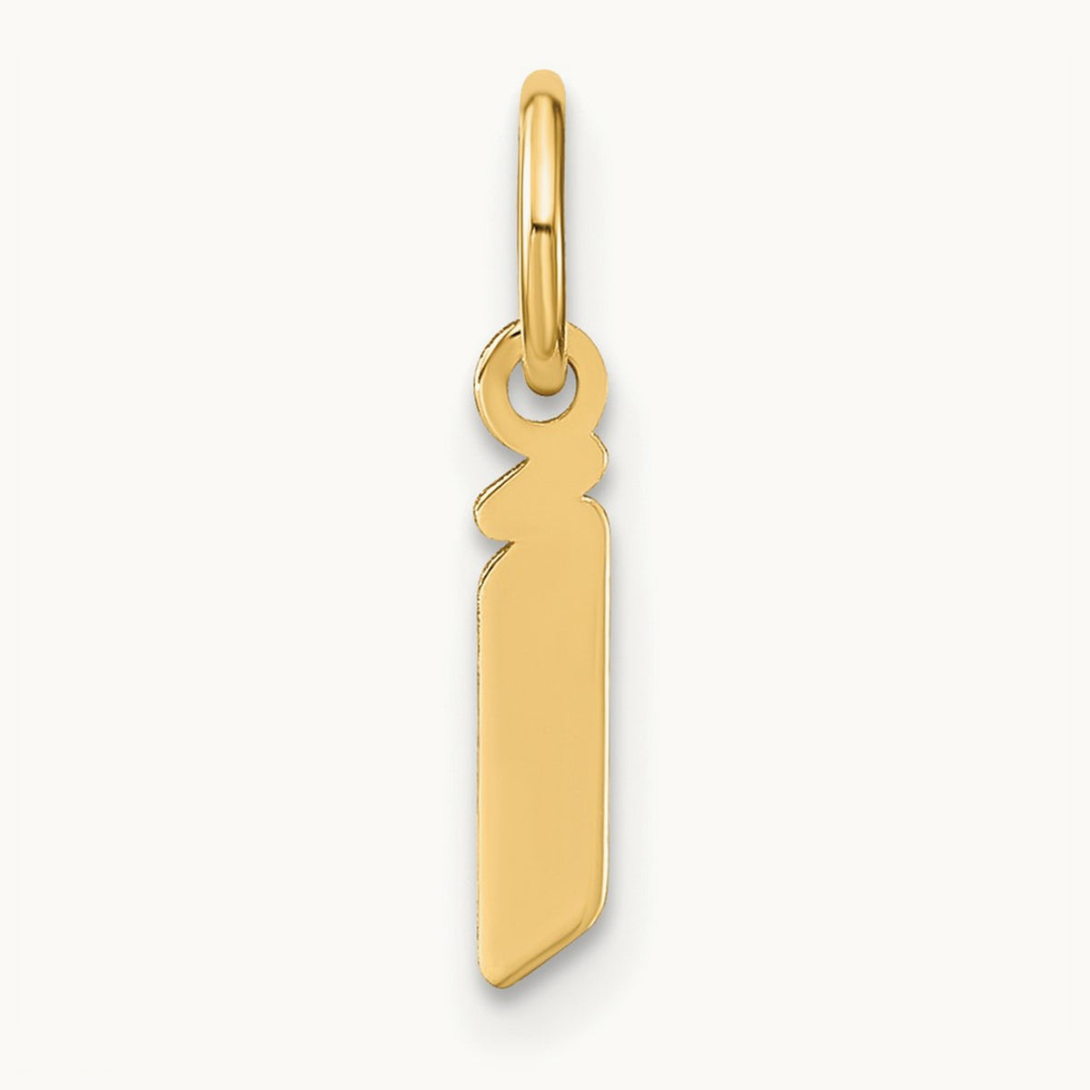 Lowercase Initial Pendant — I