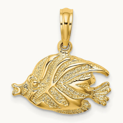 Polished Engraved Fish Charm — photo set