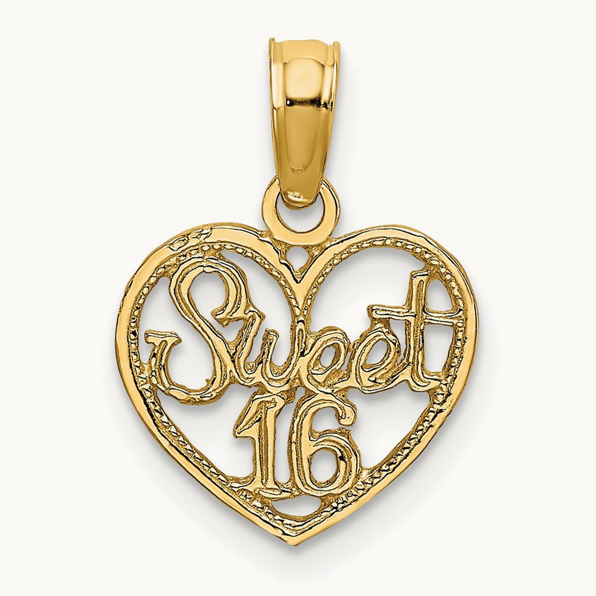 SWEET 16 in Heart Charm — photo set