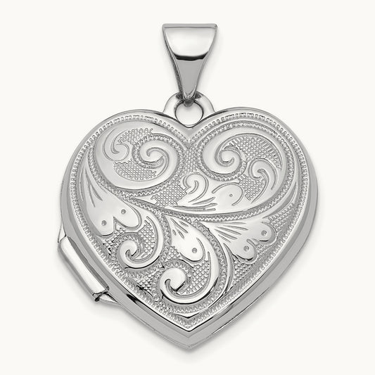 Heart Locket Pendant — photo set