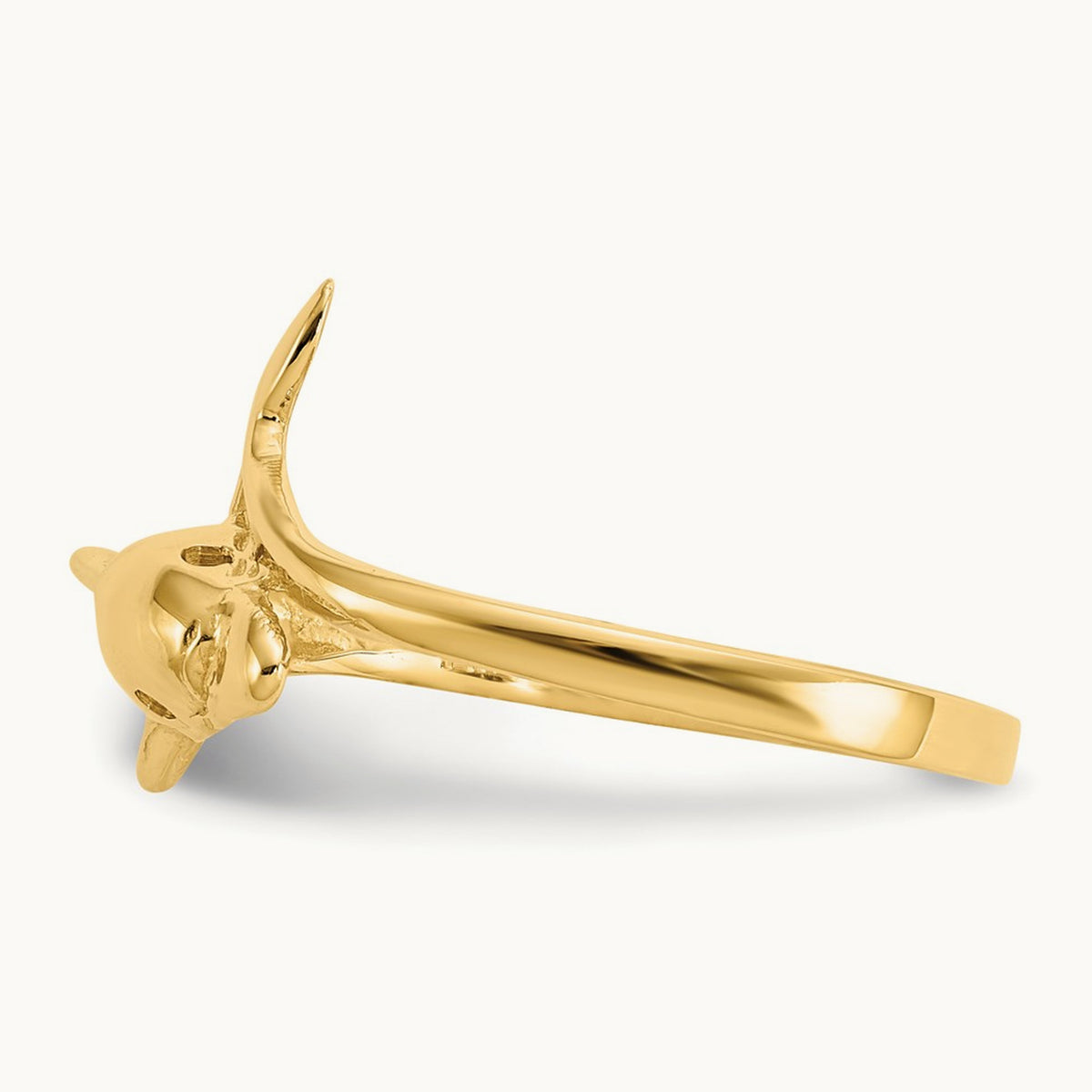 Dolphin Ring, 14K