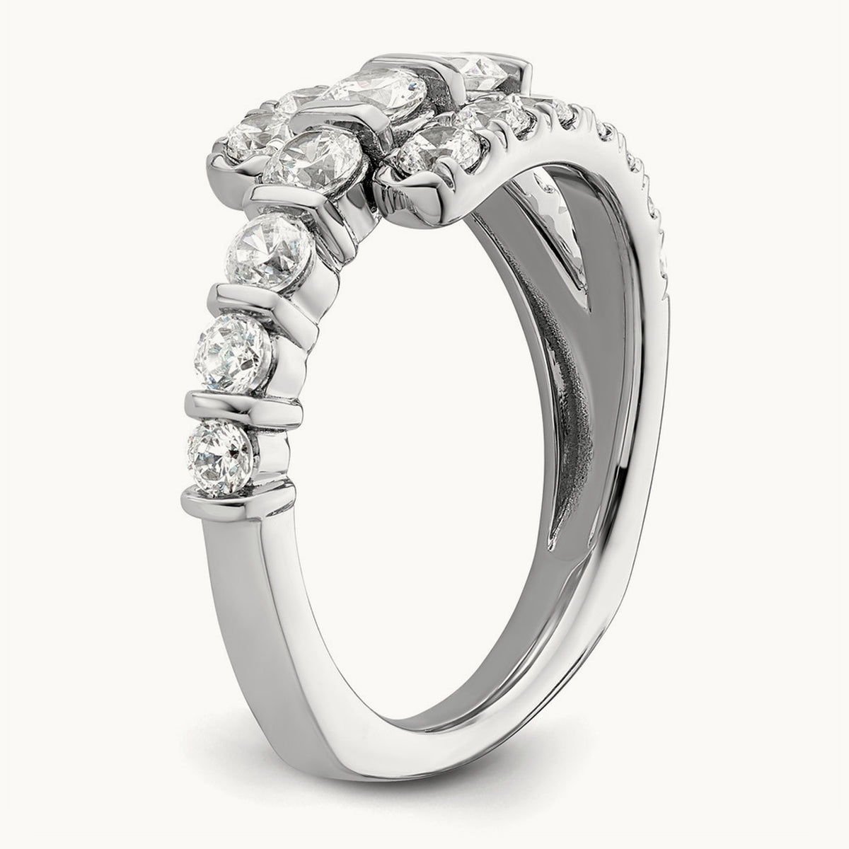 Fashion Ring, 1.50 ct tw Lab-Grown Diamond