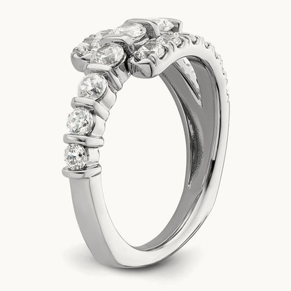 Fashion Ring, 1.50 ct tw Lab-Grown Diamond