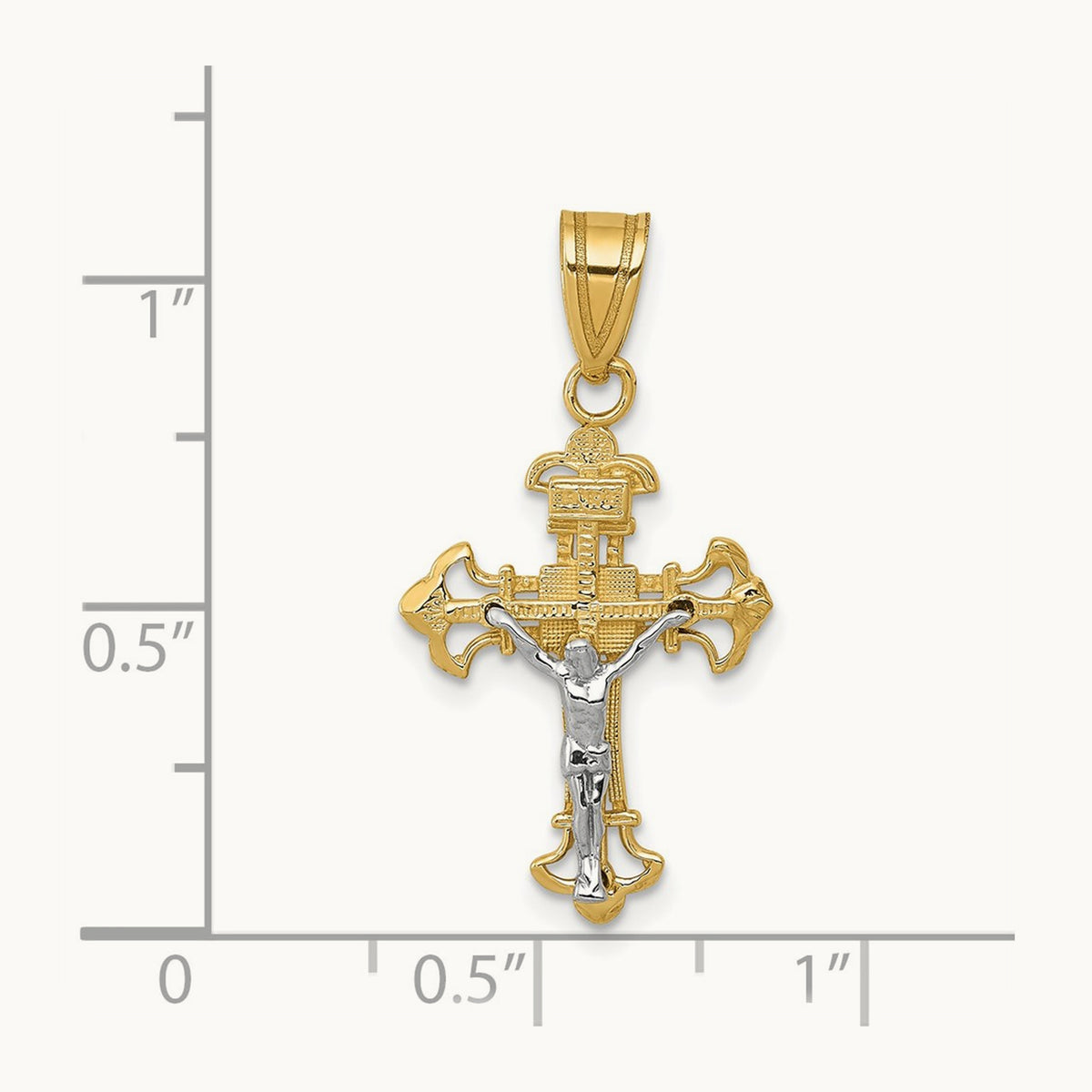 INRI Crucifix Charm — photo set