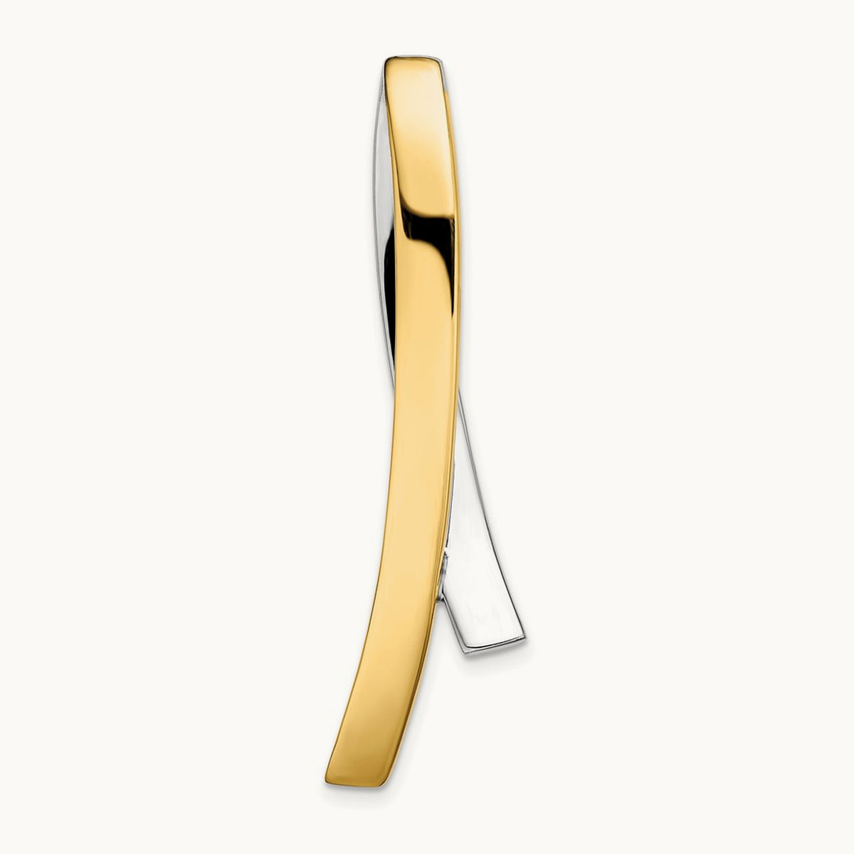 Contemporary Slide, 14K Two-tone