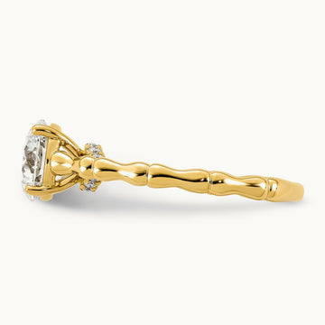 Round Center Ring, 1 5/8-3 1/6 ct Lab-Grown Diamond