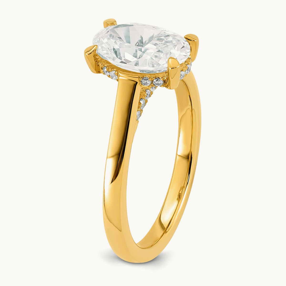 Oval Ring, 2.25 ct tw Lab-Grown Diamond