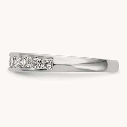 Diamond Wedding Band, 14K White Gold