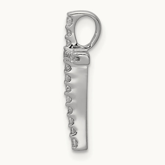 Chain Slide Pendant, 0.20 ct tw Lab-Grown Diamond