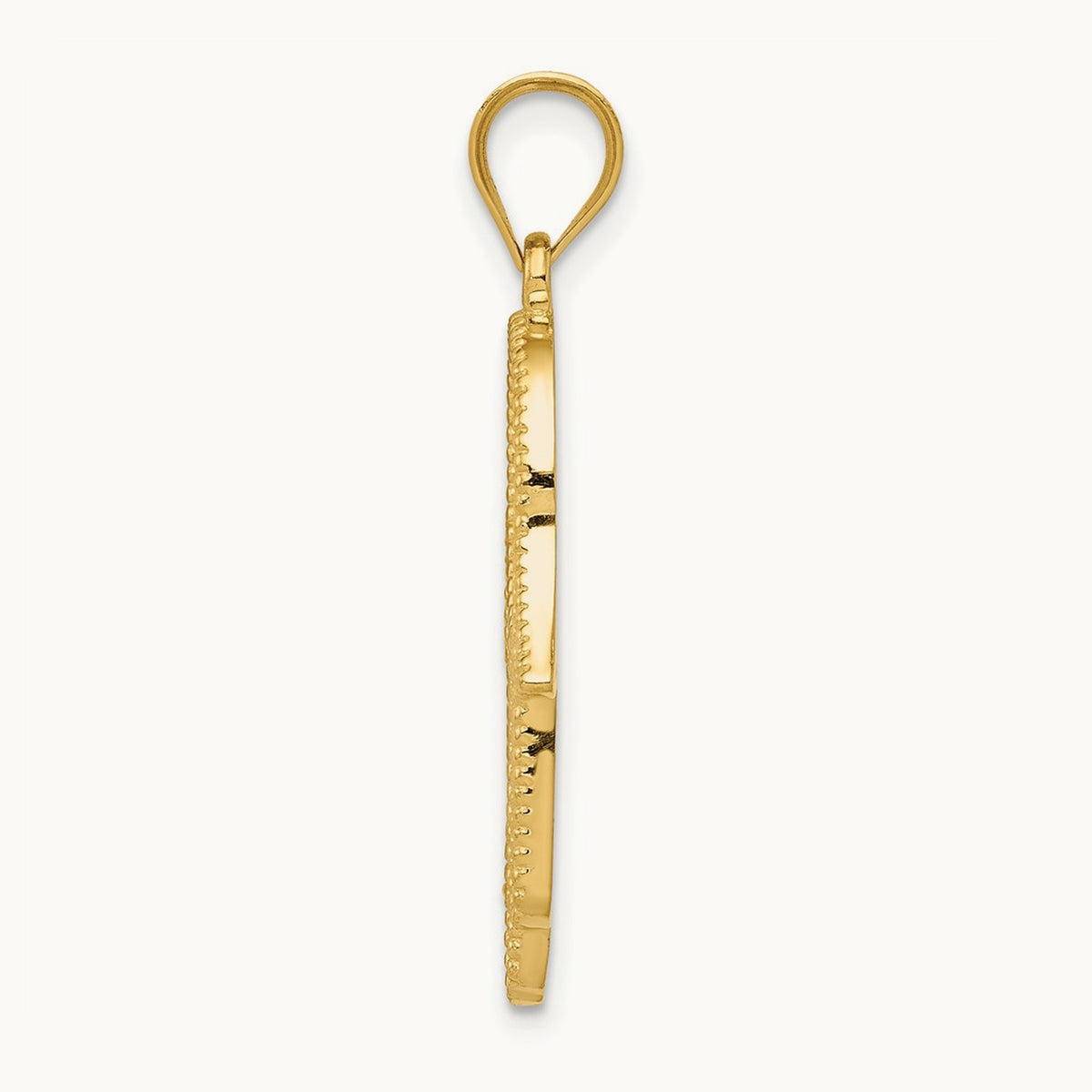 Hamsa w/Star of David Charm, 14K