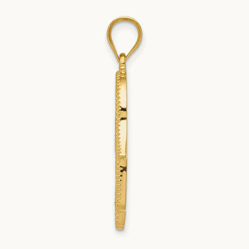Hamsa w/Star of David Charm, 14K