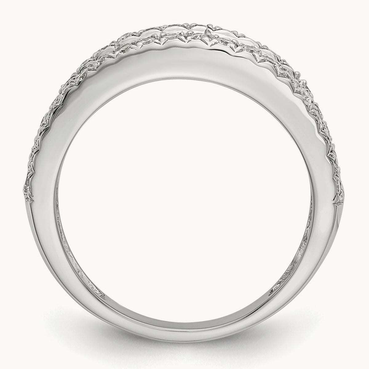 Fashion Band — 14K White Gold, 7