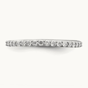 Diamond Band, 14K White Gold