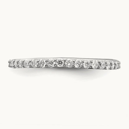 Diamond Band, 14K White Gold