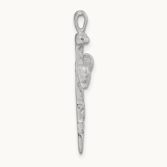 Nail Cross Charm — 33.4mm