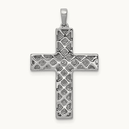 Latin Cross Pendant, 0.50-1.00 ct tw Lab-Grown Diamond